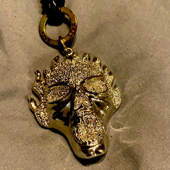 Men’s Neckless with the skull pendant - Picture 1 of 6